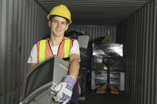Properly segregated construction waste materials